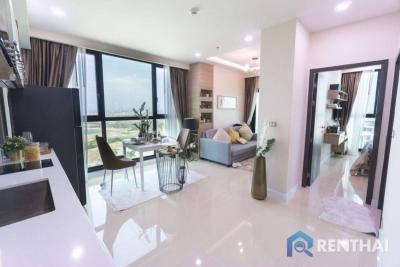 Dusit Grand Condo View 1 bedroom 44 Sq.m. conner unit sea view and city view good price