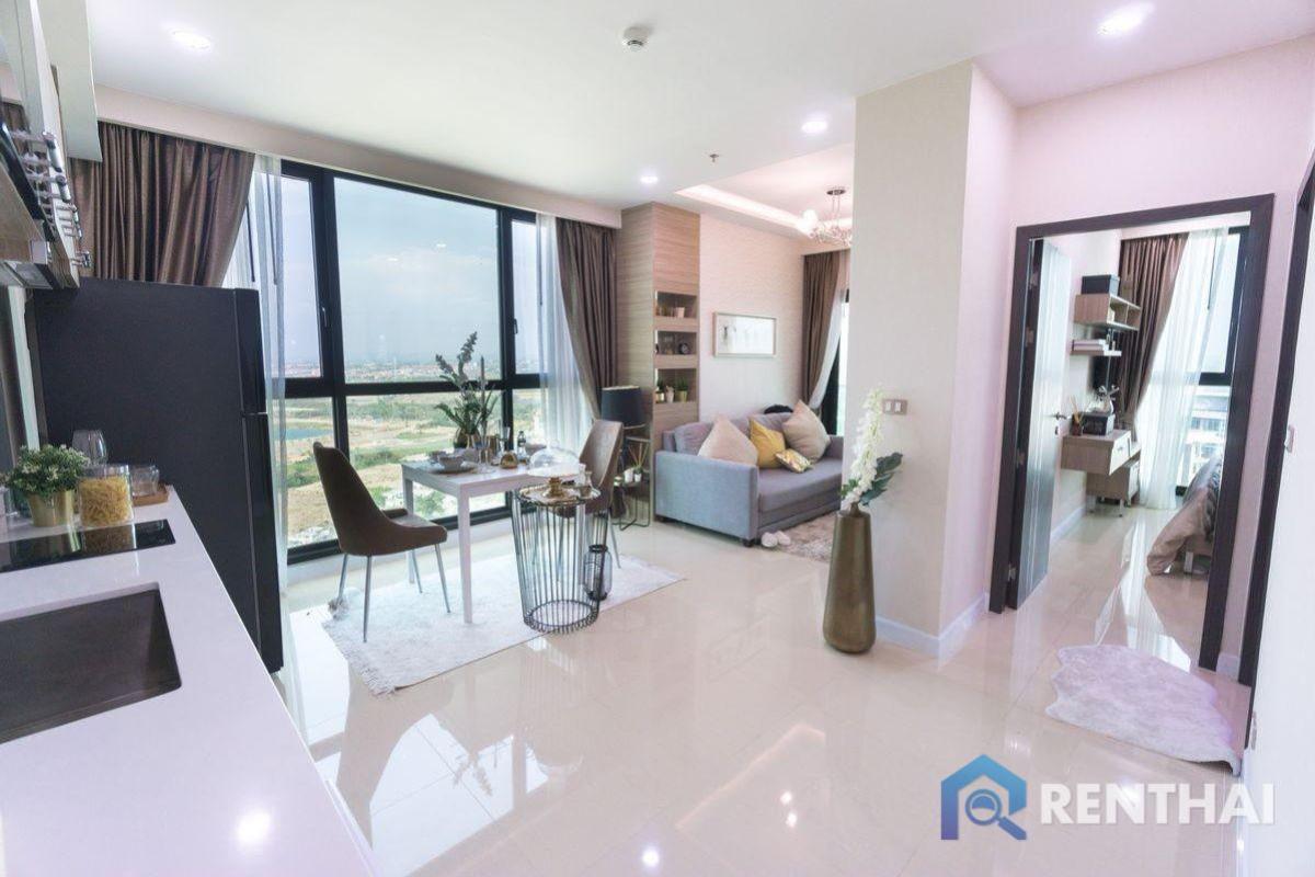 Dusit Grand Condo View 1 bedroom 44 Sq.m. conner unit sea view and city view good price Dusit Grand Condo View 1 bedroom 44 Sq.m. conner unit sea view and city view good price