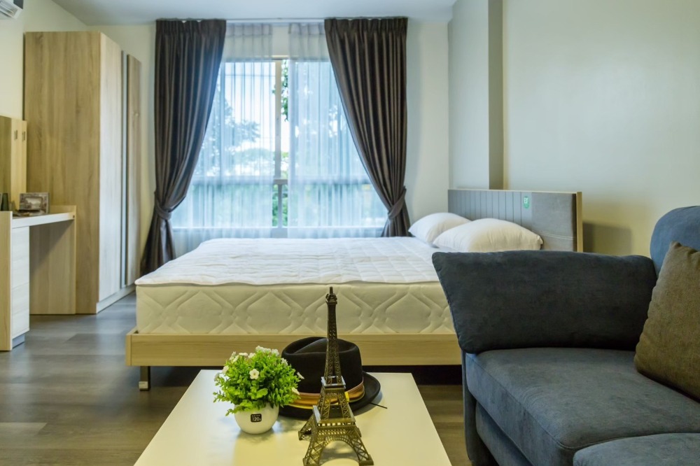 Rental starts at 1 month | D condo Campus Resort Bangna 1 Bedroom | Ready to move. Rental starts at 1 month | D condo Campus Resort Bangna 1 Bedroom | Ready to move.