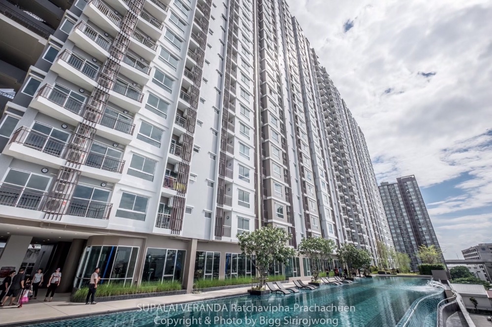 Urgent sale !! 1.8 million baht, Supalai Vernda Condo Ratchawipa Prachachuen, Studio Room, Floor 19 – รูปที่ 4