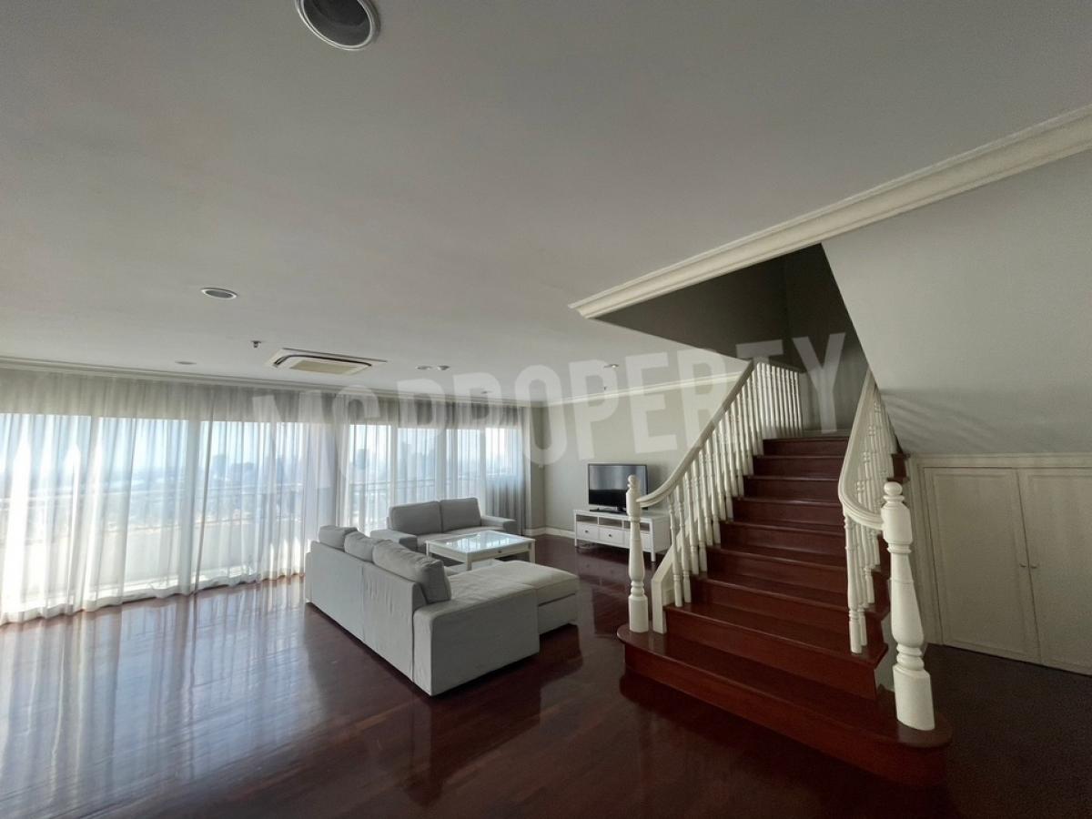 Sathorn Park Place Duplex 470sqm 4 bedroom+maid room very rare unit for rent only 170,000 per month please contact 0816878954