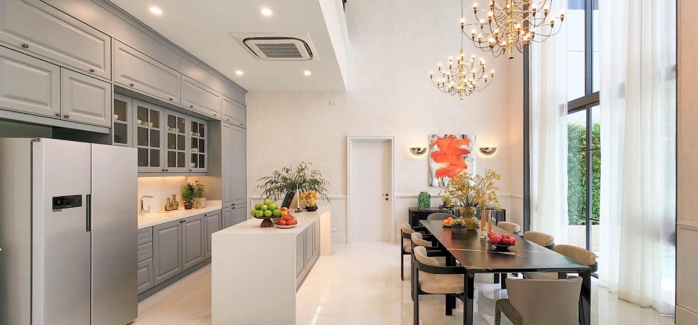 ● Good Deal ● บ้านเดี่ยว 2 ชั้น 148.30 ตร.ว. | 4 ห้องนอน ตกแต่งครบ | อยู่ในซอย Private | ใกล้ รร.นานาชาติ ไบรท์ตัน คอลเลจ 900 ม., The Paseo Town รามคำแหง 3.5 กม. – รูปที่ 2