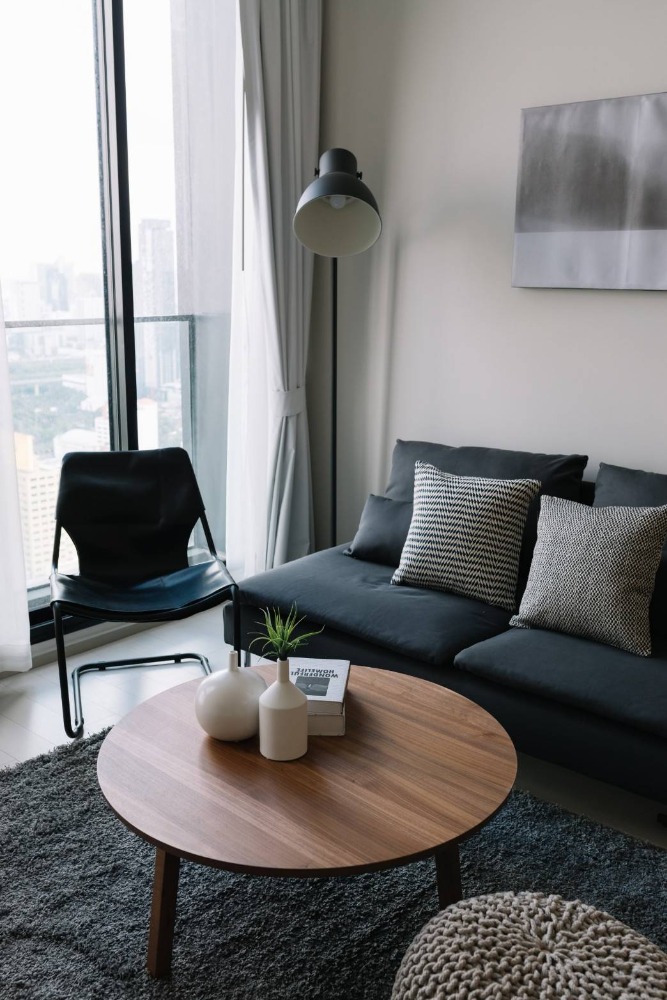 ● Nice Decoration ● ตึก B ชั้น 40+ Type B07 | 81.87 ตร.ม. 2 ห้องนอน | คอนโดมีSkywalk เชื่อมเข้า BTS เพลินจิตและเซ็นทรัล เอ็มแบสซี่ – รูปที่ 3
