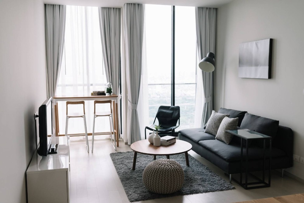 ● Nice Decoration ● ตึก B ชั้น 40+ Type B07 | 81.87 ตร.ม. 2 ห้องนอน | คอนโดมีSkywalk เชื่อมเข้า BTS เพลินจิตและเซ็นทรัล เอ็มแบสซี่ – รูปที่ 4