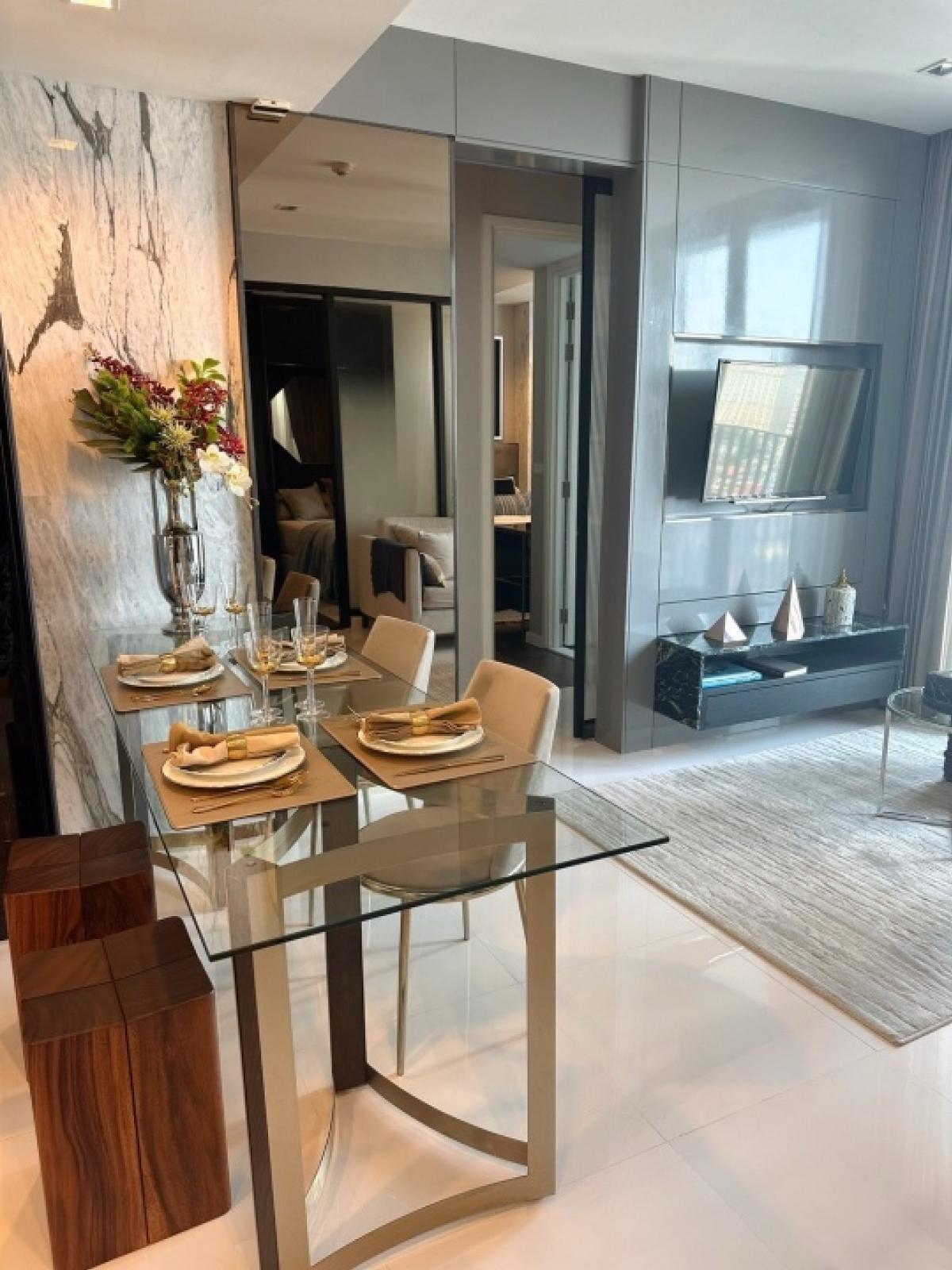 Nara9 2 Bedroom Type For Rent!!🏢 – รูปที่ 3