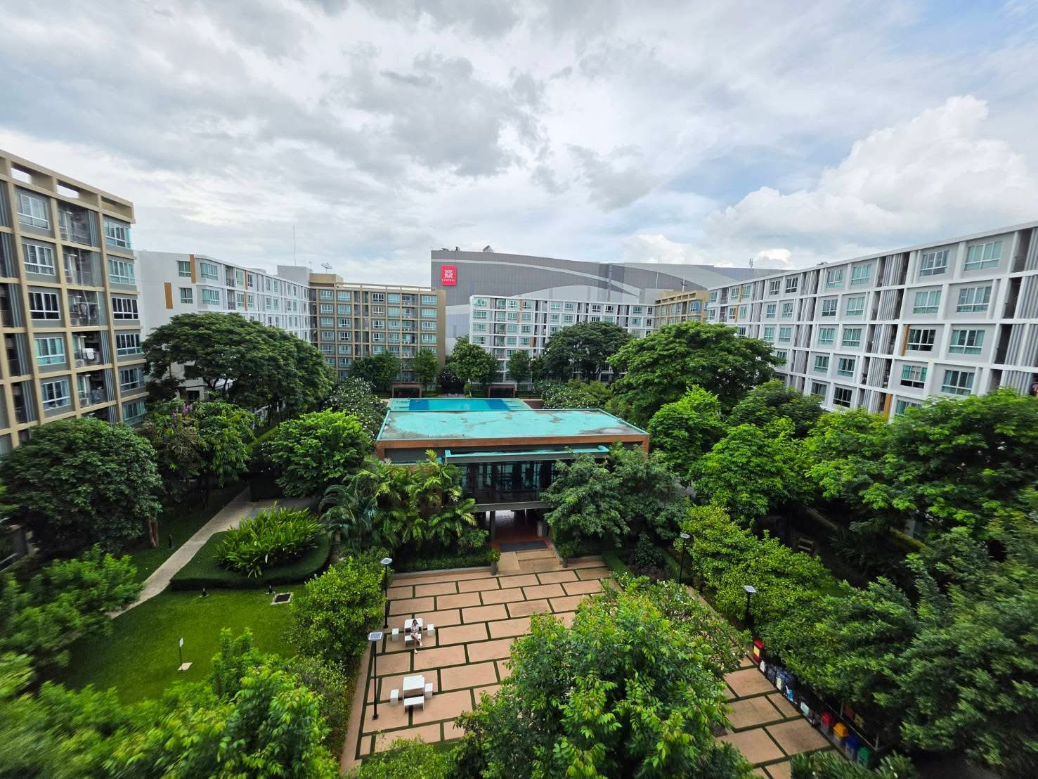 ขายคอนโด D condo sign  ห้องขนาด 30 ตร.ม.  ชั้น 6  วิวสวน ห้องมุม – รูปที่ 2