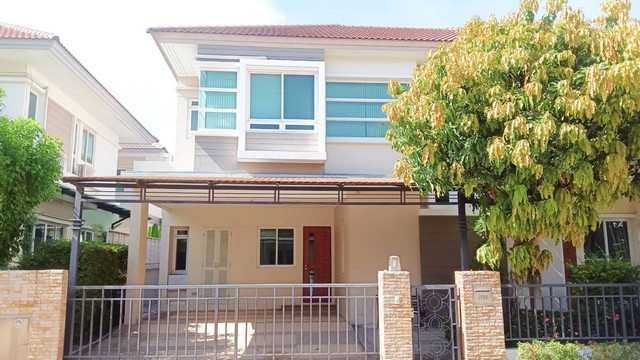 Single house for sale, Bangkok Boulevard Village, Theparak - Ring Road, very good condition, decorated, ready to move in Single house for sale, Bangkok Boulevard Village, Theparak - Ring Road, very good condition, decorated, ready to move in