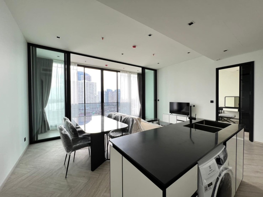 💙🤍❤️2 Bedrooms💛(For Rent)​ Chapter Charoennakhorn-Riverside 🌊River view 🚝BTS Krung Thon Buri – รูปที่ 4
