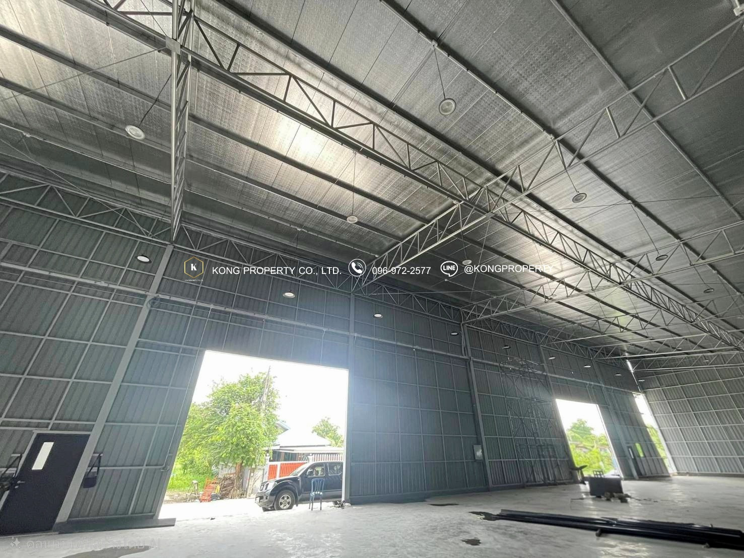 Warehouse for rent, Tiwanon, Pak Kret, Nonthaburi, area 1176 sq m, near Muang Thong Thani. – รูปที่ 3