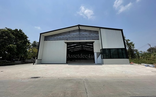 Warehouse for rent, area 800 sq m, Tiwanon area, Pak Kret, near Muang Thong.