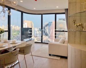 Nice Decorate 2 Beds High Fl. 25+ Good Location MRT Sam Yan 180 m. and Samyan Mitrtown Mall at Ashton Chula-Silom Condo / For Sale