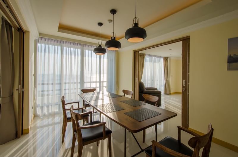 Condo for rent in Sriracha, sea view, wide balcony, fully furnished, 2 bedrooms, ready to move in. – รูปที่ 3
