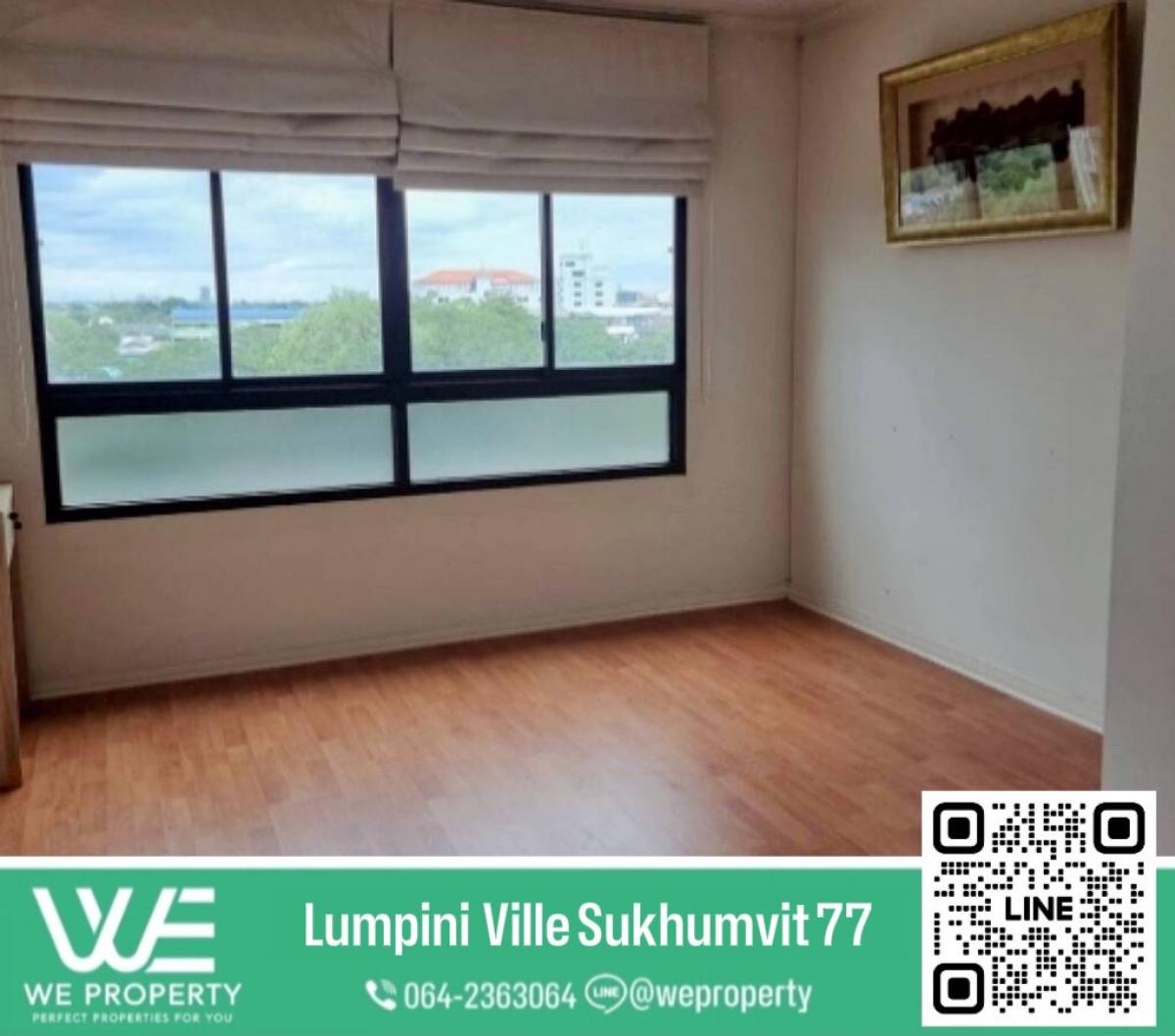 Big room, beautiful view, best price⭐Lumpini Ville Sukhumvit 77