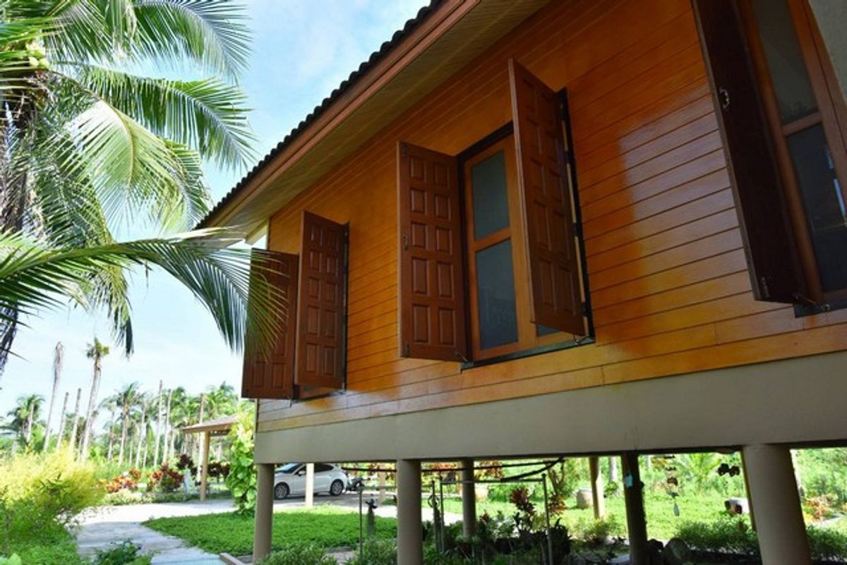 ขายที่ดินพร้อมบ้านเดี่ยว บ้านริมคลอง ต.ท่าคา อ.อัมพวา สมุทรสงคราม 353.2 ตร.ว ใกล้ตลาดท่าคา บ้านพร้อมเฟอร์นิเจอร์ เข้าอยู่ได้ทันที – รูปที่ 3