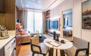 ♦ Best Price ♦ 35+ Floor 111.94 sq.m. | 2 Bedrooms plus | Condo near BTS Saint louis 1 min., Saint louis suksa school 2 mins., King Power Mahanakhon 3 mins.