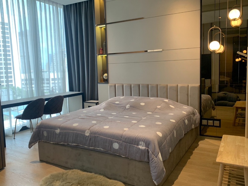 🎈 Available and ready for rent. Never rented out, very beautifully decorated, Ashton Silom Condo, 1 bedroom, 1 bathroom, size 50 sq m. – รูปที่ 2