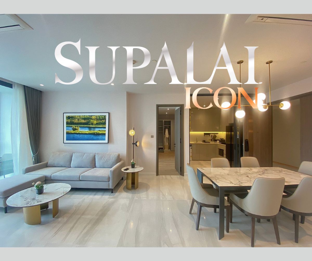 Supalai Icon Sathorn⭐Luxury Serviced Residence⭐3 Bedroom⭐130 Sq.m⭐Near Lumpini Park