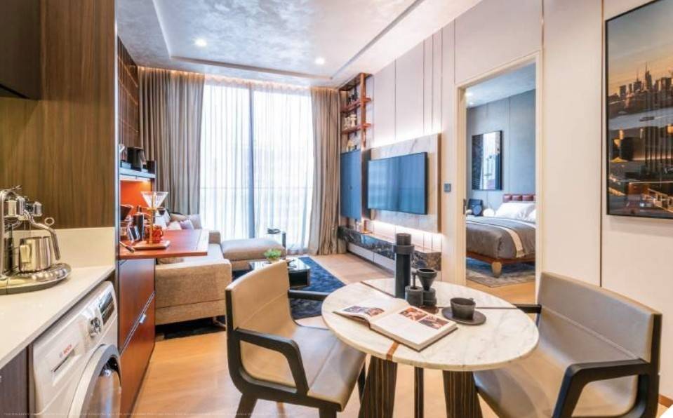 ♦ Best Price ♦ ชั้น 35+ |  105.78 ตร.ม. 2 ห้องนอน​ ​| คอนโดใกล้ BTS เซนต์หลุยส์ 1 นาที, โรงเรียนเซนต์หลุยส์ศึกษา 2 นาที, คิง เพาเวอร์ มหานคร 3 นาที – รูปที่ 3