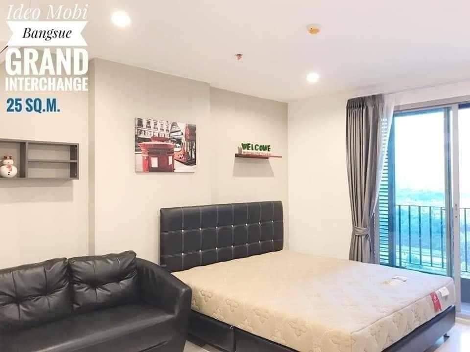 ห้องปล่อยเช่าไวมาก IDEO Mobi Bangsue Grand Interchange สนใจติดต่อ Line : 0889656914 รีบทักเลย – รูปที่ 2