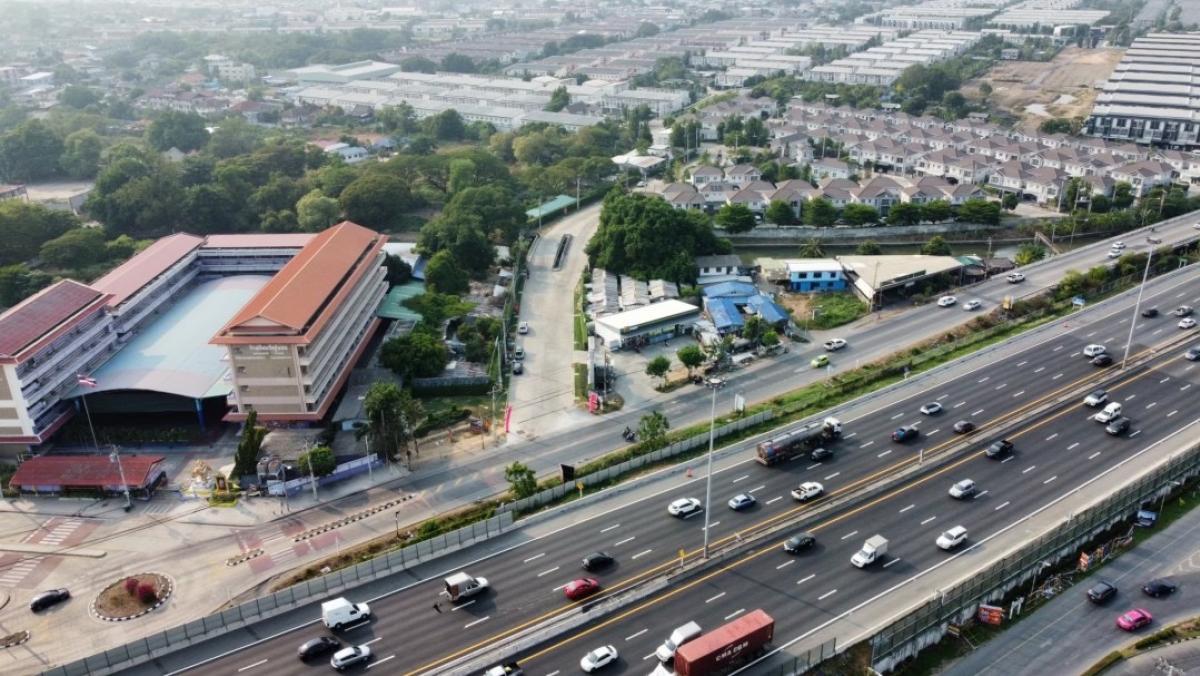 Land for sale next to Wat Khubon School, good location in front of Golden Neo Village, Ramindra Ring Road, next to the main road, beautiful, suitable for business and investment. – รูปที่ 3