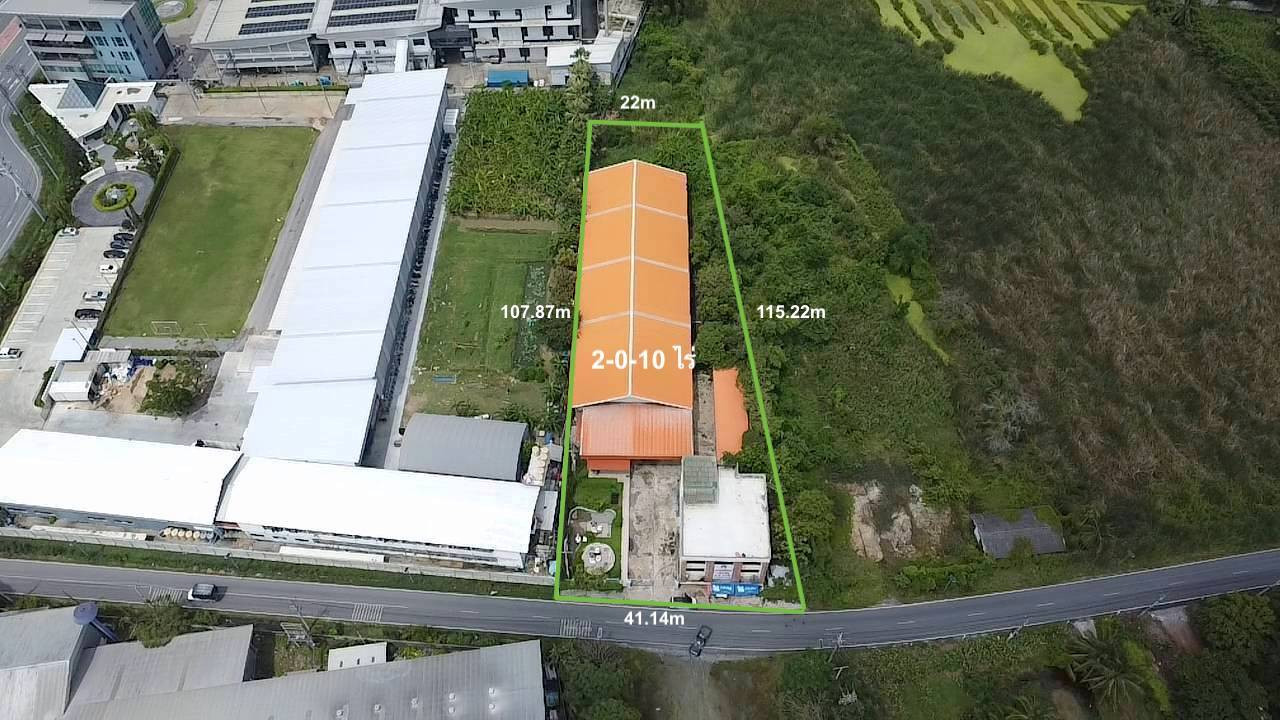 For Sale Land and Warehouse Factory 2rai Nakorn Chai Sri Nakorn Pathom