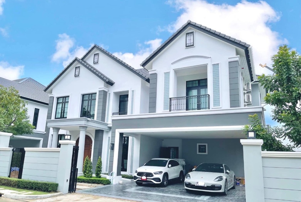 ♦ Antonio ♦ Mansion 2 Storey, 4 Beds | 115.60 sq.w. 403.00 sq.m. | Near Design Village (Boonthavorn) 3 mins., The Paseo Park 10 mins. ♦ Antonio ♦ Mansion 2 Storey, 4 Beds | 115.60 sq.w. 403.00 sq.m. | Near Design Village (Boonthavorn) 3 mins., The Paseo Park 10 mins.