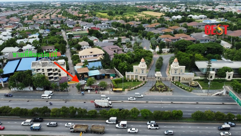 ขาย ที่ดินเปล่า ริมถนน บรมราชชนนี 74 ทำเลดีที่สุด ติดกับหมู่บ้านหรู The Grand มีให้เลือก 2 แปลง – รูปที่ 2
