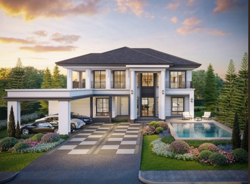♦ Modern Classic ♦ Single house 2 Storey, 4 Beds | 160.90 sq.w. 425.00 sq.m. | Else Ramintra34 เอลซ์ รามอินทรา 34 | Near The Mall Bangkae 2.2 km., Kasemrad Bangkae Hospital 3.4 km. ♦ Modern Classic ♦ Single house 2 Storey, 4 Beds | 160.90 sq.w. 425.00 sq.m. | Else Ramintra34 เอลซ์ รามอินทรา 34 | Near The Mall Bangkae 2.2 km., Kasemrad Bangkae Hospital 3.4 km.