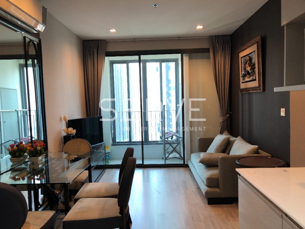 🔥135K/Sq.m ราคาดีสุด ห้อง2นอน เฟอร์ครบ ชั้นสูง พร้อมอยู่ ในย่านพระราม 9 @  Ideo Mobi Rama 9