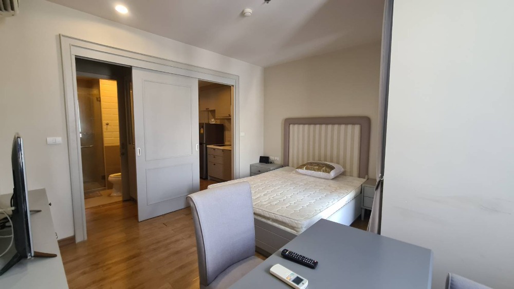 Condo The Editor, floor 12A, size 29 sq m., next to BTS Saphan Khwai, in front of the condo. Go down from the condo to 12A floor, southeast direction, area 28.8 square meters, 1 bedroom, 1 bathroom. – รูปที่ 3