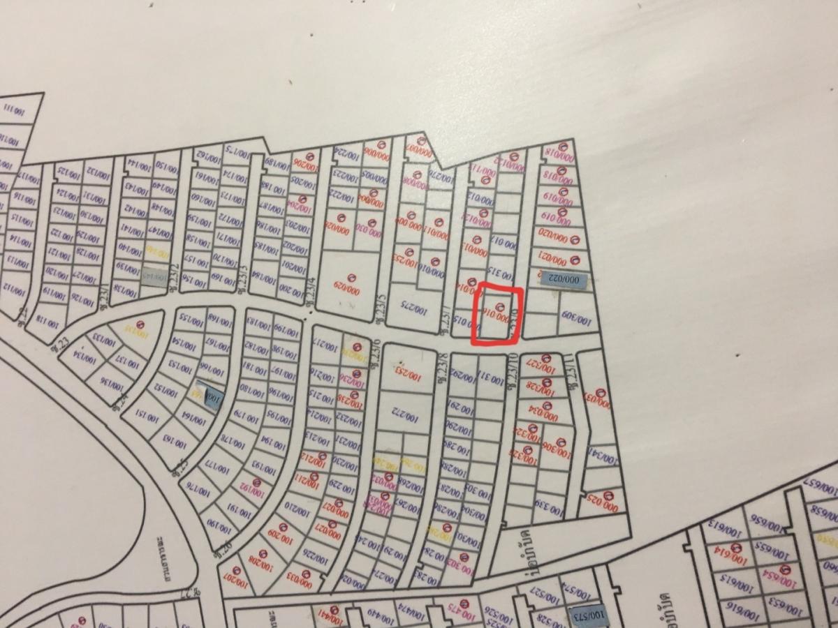 Land for sale, Chonlada Village, Bang Bua Thong, 103 sq.wa., suitable for building a residence.