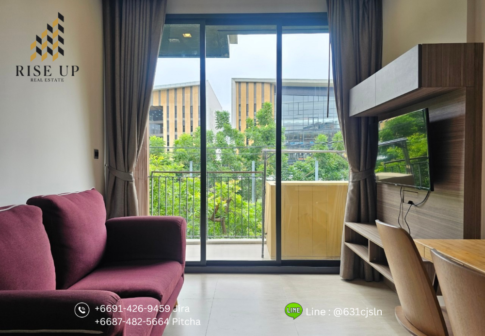 ปล่อยเช่า 🔥 Mori Haus คอนโด, 1 ห้องนอน 1 ห้องน้ำ, 32 ตรม., 18,000 บาท/เดือน – รูปที่ 2