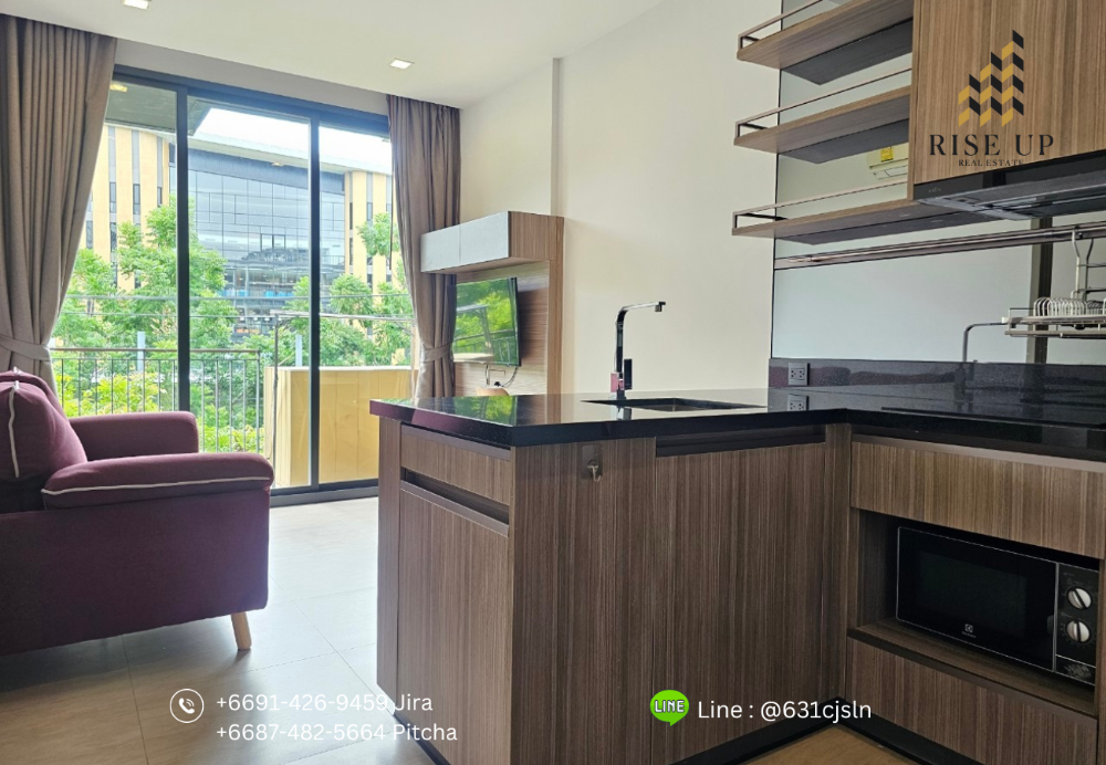 ปล่อยเช่า 🔥 Mori Haus คอนโด, 1 ห้องนอน 1 ห้องน้ำ, 32 ตรม., 18,000 บาท/เดือน – รูปที่ 4