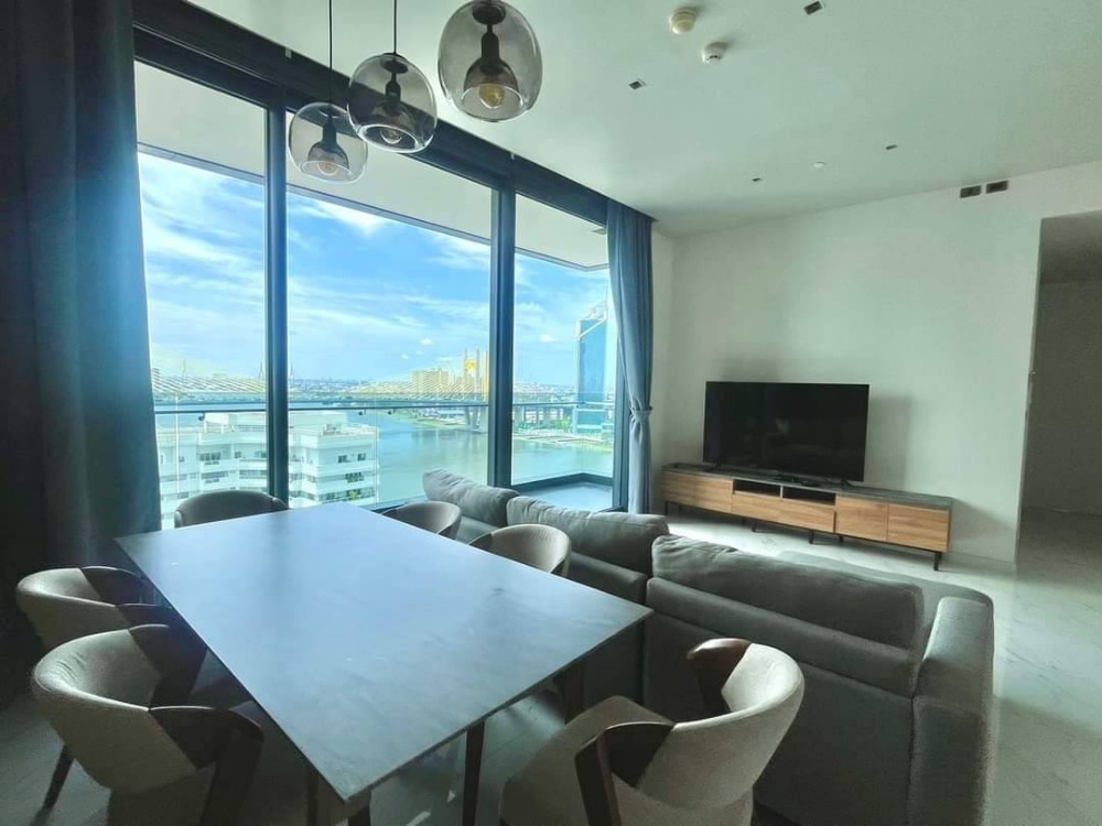 ● Great View ● เช่าคอนโด 87.00 ตร.ม. 2 ห้องนอน | CANAPAYA RESIDENCES (คณาพญา เรสซิเดนซ์) | ติดแม่น้ำเจ้าพระยา ใกล้ถนนพระราม3, โรงเรียนนานาชาติโชรส์เบอรี 9 นาที, เซ็นทรัลพระราม3 10 นาที – รูปที่ 2