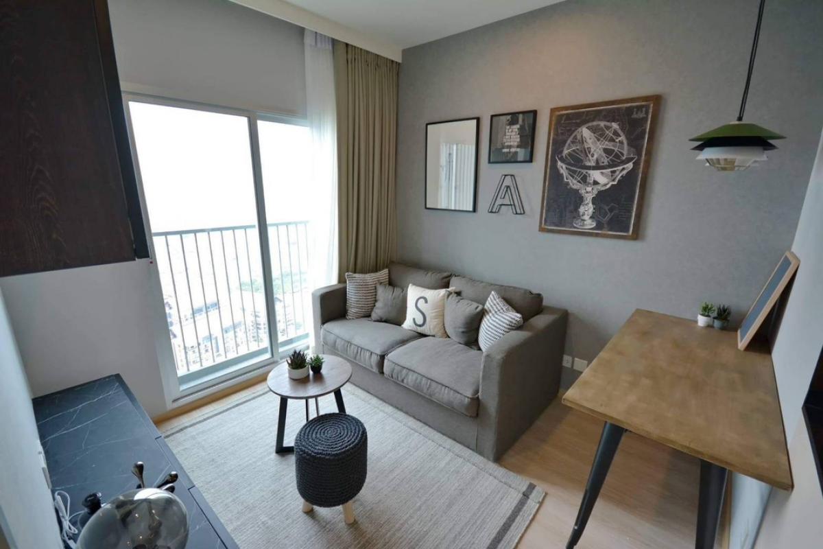 📣Condo for sale or rent, Noble Revolve Ratchada 1, size 1 bedroom, 26 sq m., high floor, unblocked view. – รูปที่ 2
