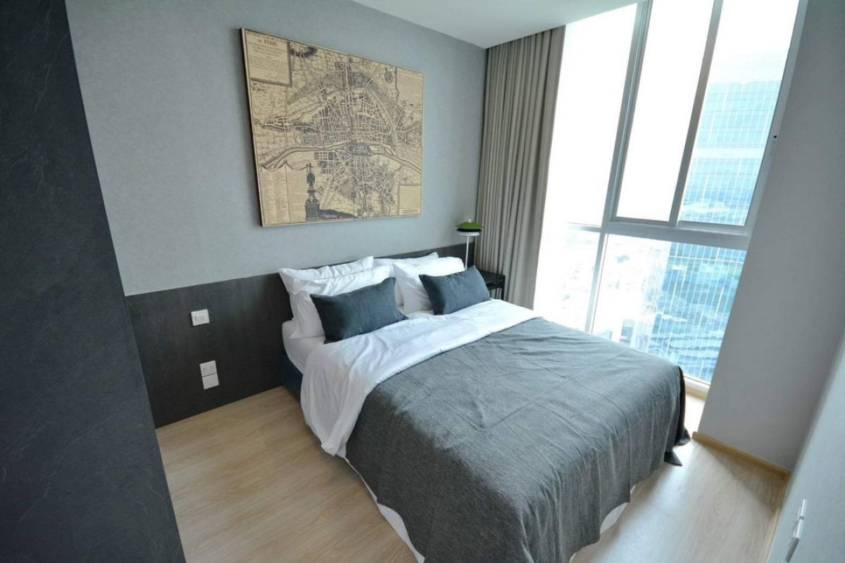 📣Condo for sale or rent, Noble Revolve Ratchada 1, size 1 bedroom, 26 sq m., high floor, unblocked view. – รูปที่ 4