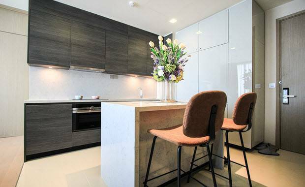 ● Nice decoration ● ชั้น 35+ | 2 ห้องนอน 74.60 ตร.ม. | คอนโดใกล้ MRT สุขุมวิท 3 นาที, มศว. 3 นาที, เทอร์มินอล 21 4 นาที – รูปที่ 4