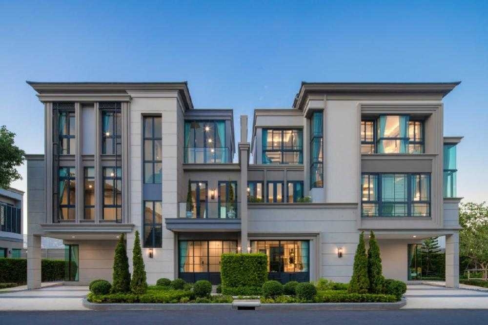 S-HSNS101 Single house for sale, The Sonne Srinakarin-Bangna, 3 floors, size 59.9 sq m, usable area 400 sq m, 4 bedrooms, 4 bathrooms, 23.9 million 064-959-8900
