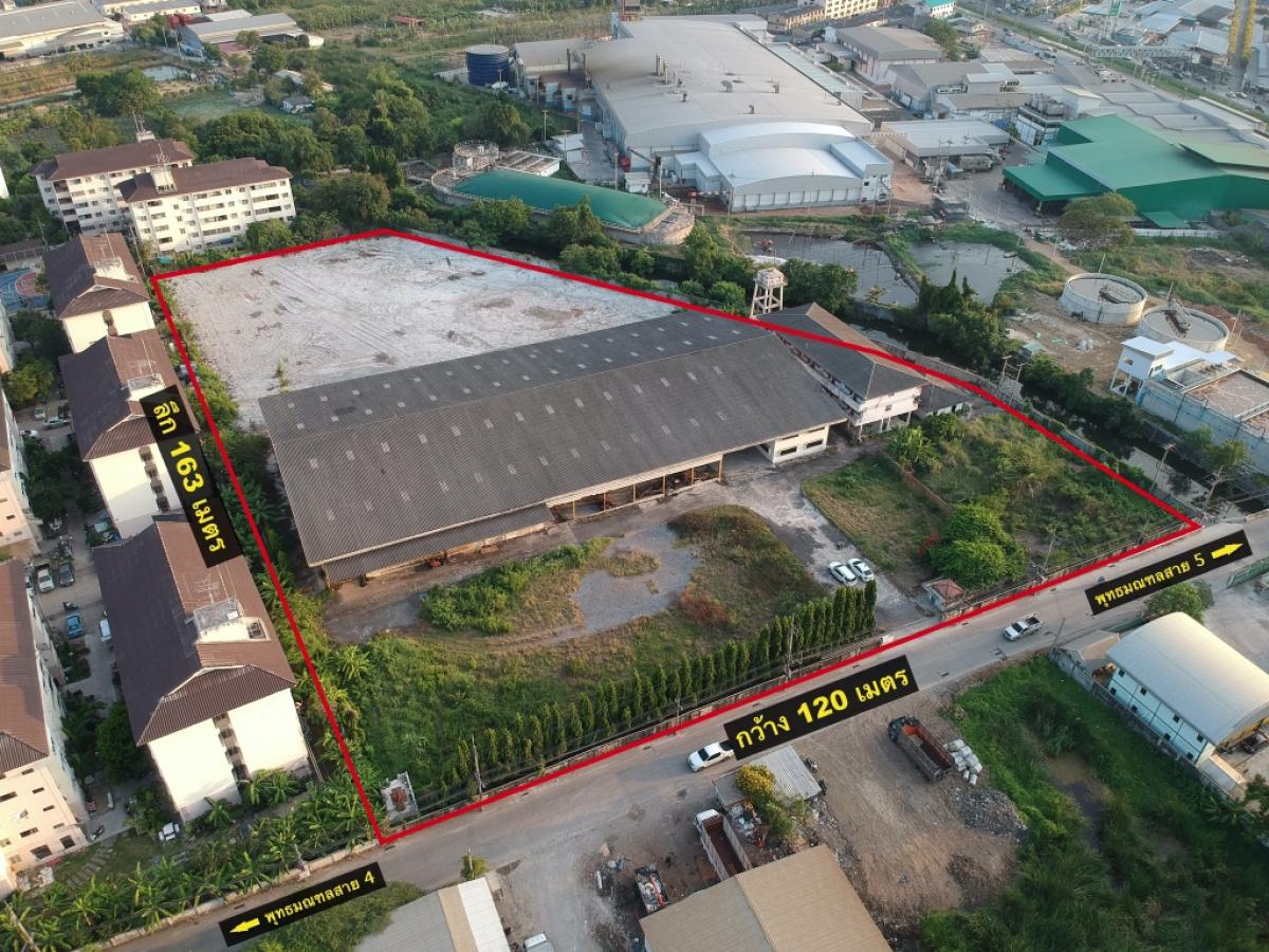 Factory for sale with 10 rai of land, Phutthamonthon Sai 5, near the main road, Om Noi, Om Yai, Sampran, Nakhon Pathom – รูปที่ 2