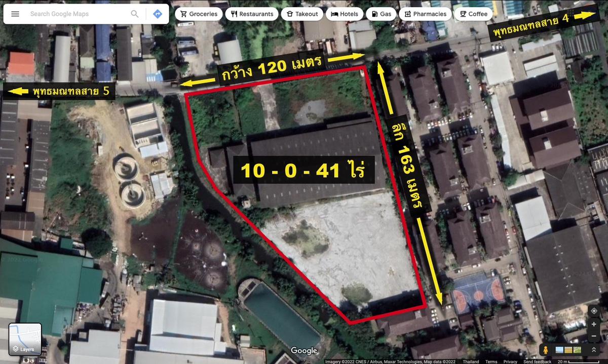 Factory for sale with 10 rai of land, Phutthamonthon Sai 5, near the main road, Om Noi, Om Yai, Sampran, Nakhon Pathom – รูปที่ 3