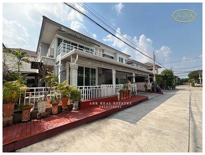 For sale, 2-story detached house, ready to move in, Bangkok Boulevard, Ramintra 3, 11.59 million. For sale, 2-story detached house, ready to move in, Bangkok Boulevard, Ramintra 3, 11.59 million.