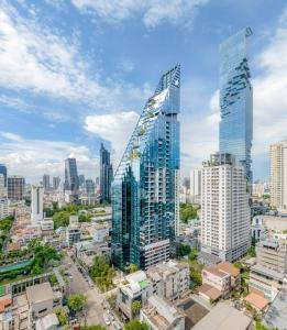 ♦ Prime location ♦ Tait sathorn​12​ (Tait Sathorn Twelve) | 30+ floor 239.11 sq.m. | Type​2B5+2B18 3 Beds | near BTS Sathorn 1 mins, King Power Mahanakhon 4 mins.