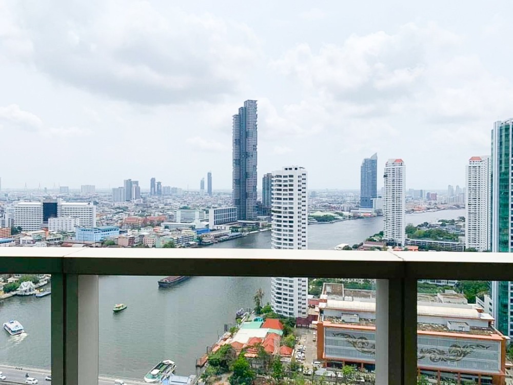 ♦ Rare Unit ♦ ชั้น 30+ 131.26 ตร.ม. | 3 ห้องนอน วิวแม่น้ำ สะพานสาทร | คอนโดใกล้ ไอคอนสยาม 3นาที, BTS สะพานตากสิน 3 นาที – รูปที่ 2