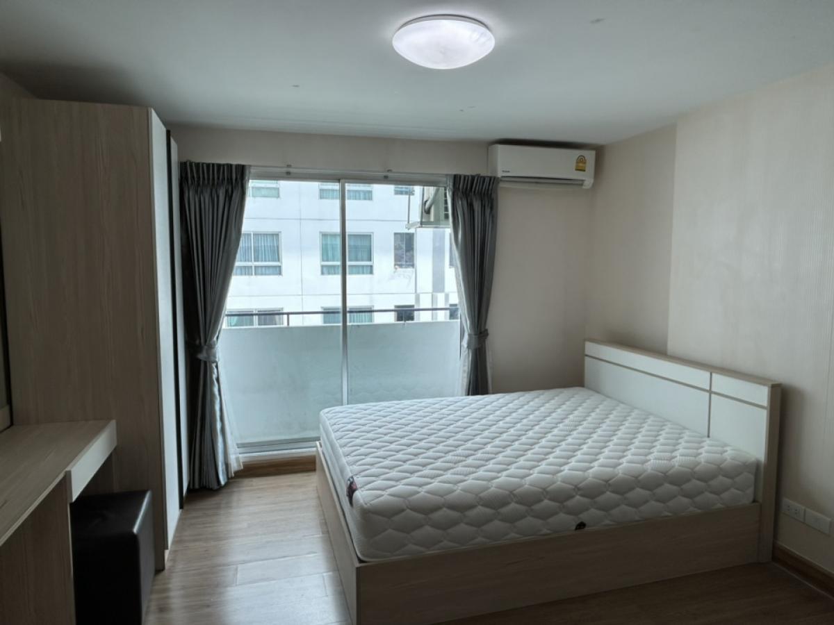 Selling plum condo, Phahonyothin 89 (selling with international students 6,500 per month, contract expires, CH 68) Build-in furniture, 3A, 6th floor, south 💥 There is a refrigerator.