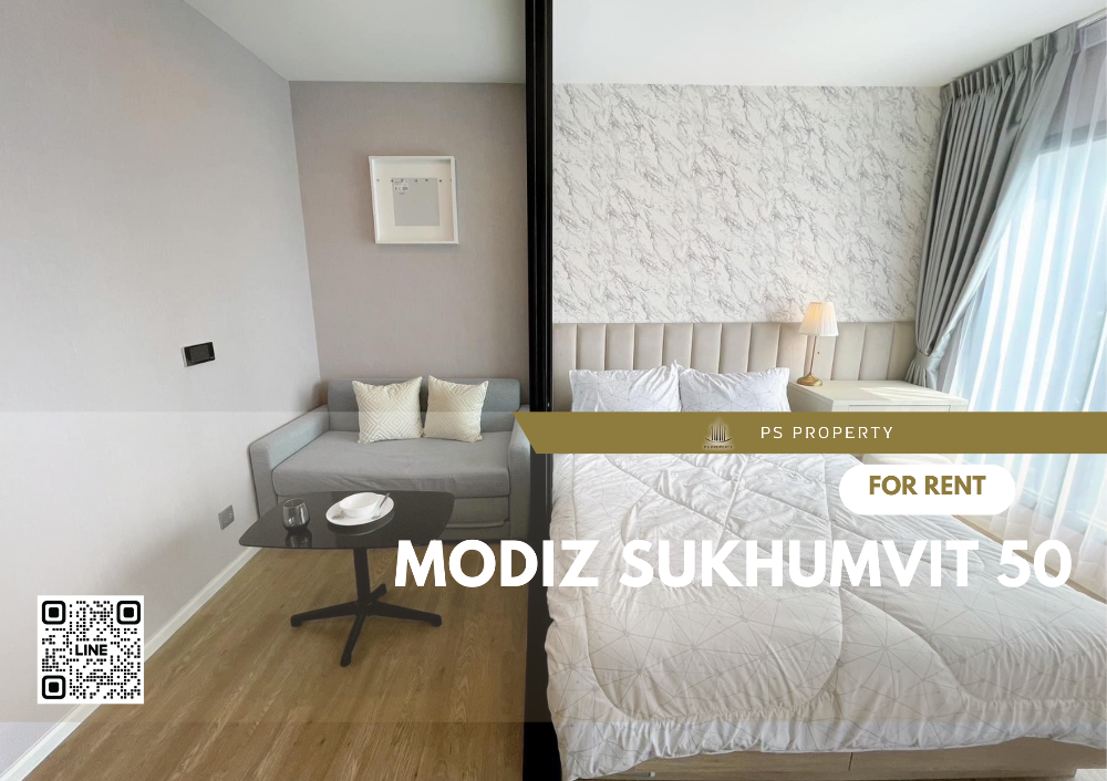 For rent ✨ MODIZ Sukhumvit 50 ✨ Beautiful room with furniture and electrical appliances, near BTS On Nut. For rent ✨ MODIZ Sukhumvit 50 ✨ Beautiful room with furniture and electrical appliances, near BTS On Nut.