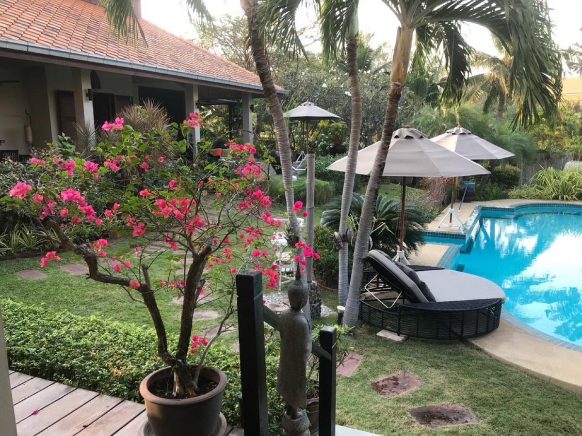 บ้านเดี่ยวหัวหิน พื้นที่ 1.1.25 ไร่ บ้านสวยสไตล์รีสอร์ท บ้าน3หลัง ราคา 30.9ล้าน – รูปที่ 2