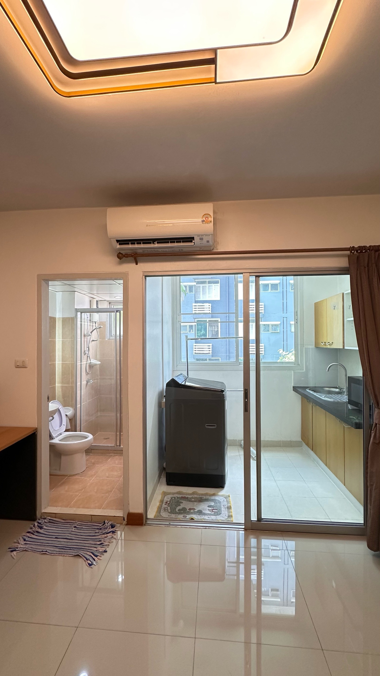 ♨️For rent ♨️ Supalai City Home Ratchada Soi 10 (alley next to Kuang Seafood Grilled Seafood Restaurant) ready to move in. The location is very good. – รูปที่ 2