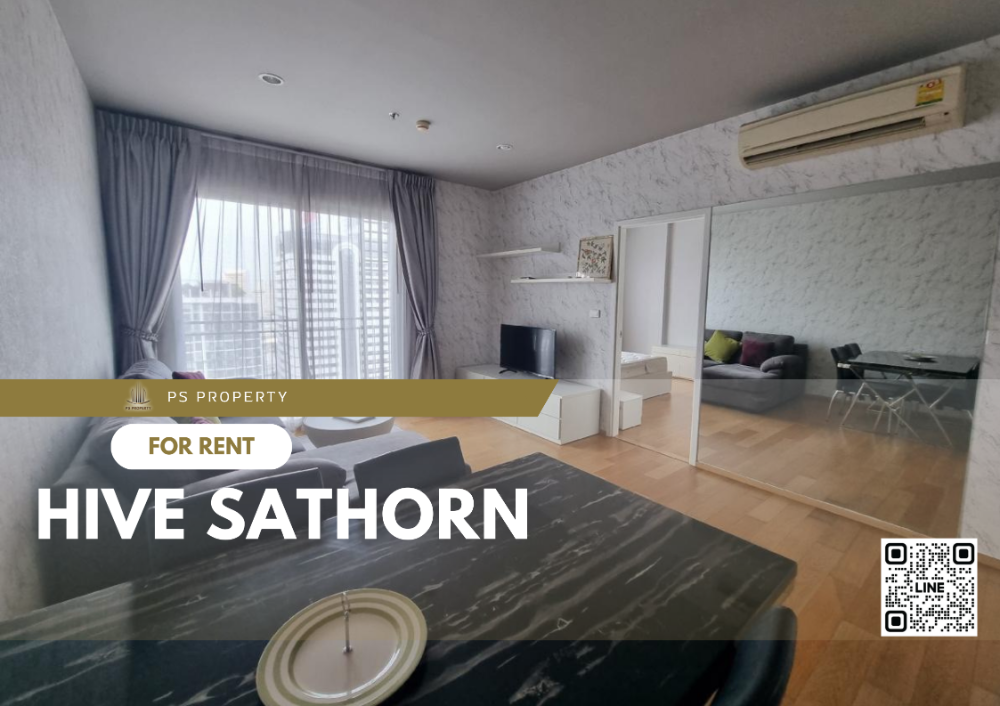 ให้เช่า 🔥 Hive Sathorn 🔥 เฟอร์นิเจอร์ เครื่องใช้ไฟฟ้าครบ ใกล้ BTS กรุงธนบุรี 35 ม. ให้เช่า 🔥 Hive Sathorn 🔥 เฟอร์นิเจอร์ เครื่องใช้ไฟฟ้าครบ ใกล้ BTS กรุงธนบุรี 35 ม.
