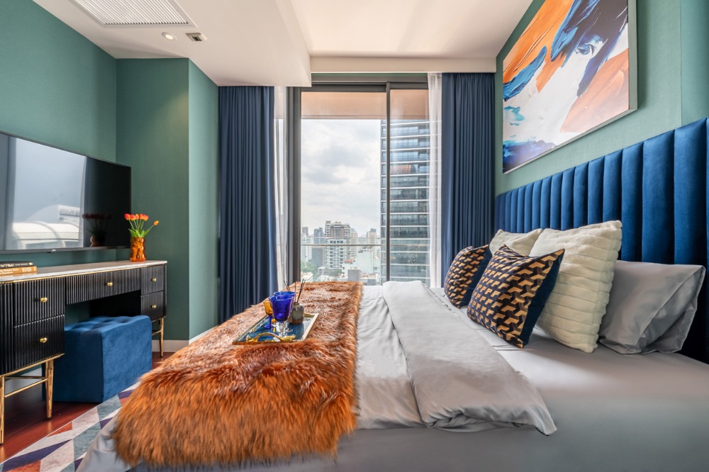🔥For urgent rent🔥 Khun By You Sansiri, beautifully decorated room, fully furnished, ready to move in