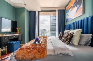 🔥For urgent rent🔥 Khun By You Sansiri, beautifully decorated room, fully furnished, ready to move in